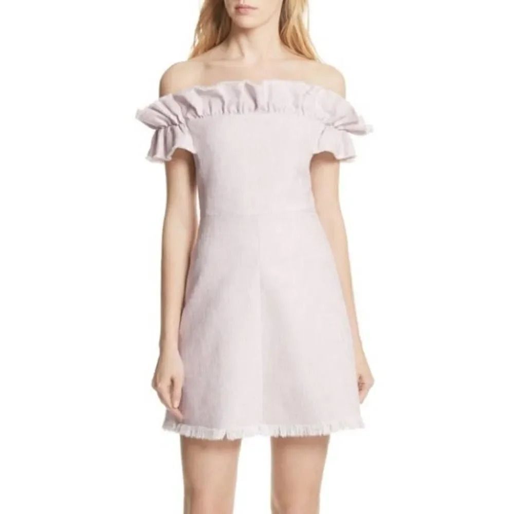 Rebecca Taylor Slub Suit Dress Orchid Size 6